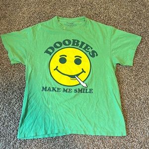 Vintage Spencer’s Doobies Make Me Smile Shirt